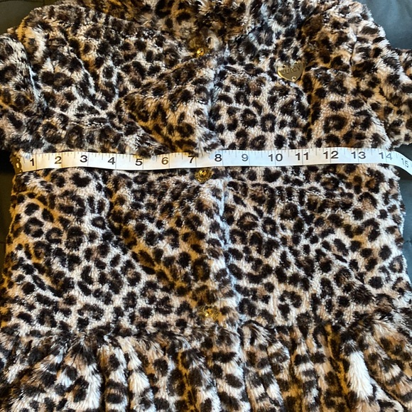 Juicy Couture Faux Fur Leopard Coat - Picture 11 of 13
